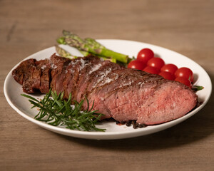 Plate of brisket