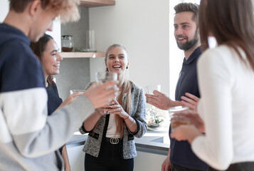 Business People Party Celebration Success Concept