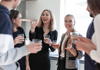 Business People Party Celebration Success Concept