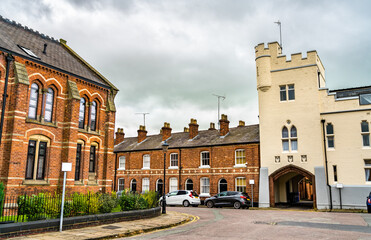 Fototapeta premium Traditional English architecture in old town of Chester - England, UK