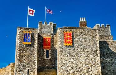 Henry II's Great Tower of Dover Castle in Kent - England, UK