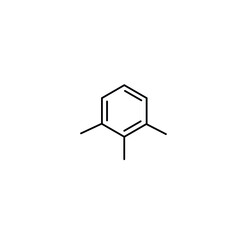 Simple chemistry formula and molecule of ethanol (alcohol) , molecular structure simple line icon vector illustration. Editable stroke. 