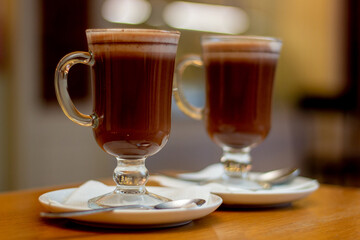 glass of coffee