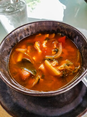 Bowl of Hot and Sour Soup 