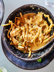 Khao Soi traditional dish in Thailand