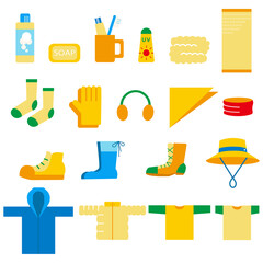 キャンプ用品３　キッズカラー