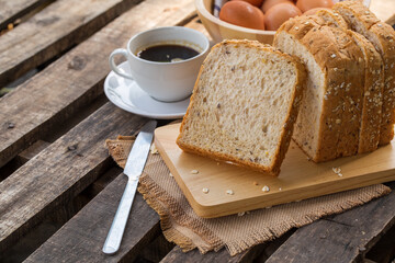 Whole Grain rye bread slide