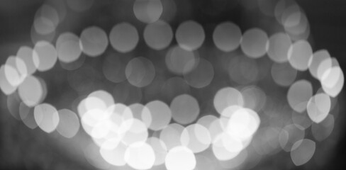 white bokeh lights Design background