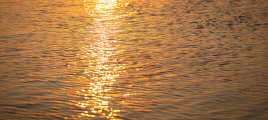 Beautiful magic sunset over the sea. Beautiful sunset over the ocean. Sunset over water surface