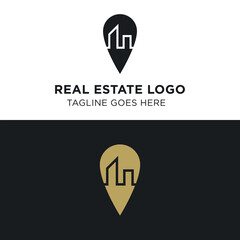 Simple and Modern Real Estate Logo Template for your Business