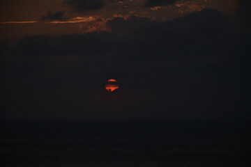 atardecer mar de la habana cuba