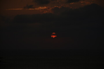 atardecer mar de la habana cuba
