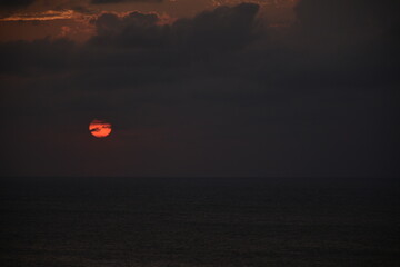 atardecer mar de la habana cuba