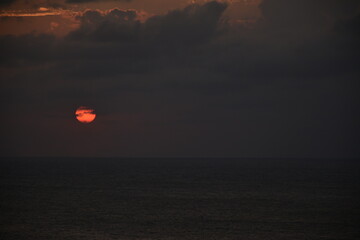 atardecer mar de la habana cuba