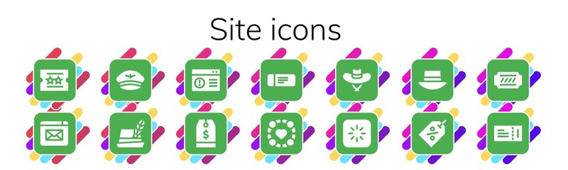 site icon set