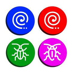 repellent icon set