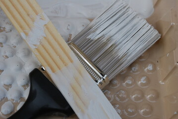 white paint setup