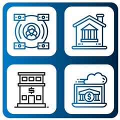 Set of economic icons