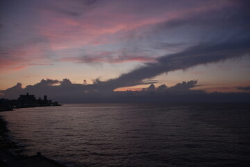 Naklejka premium mar la habana cuba