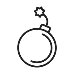 cyber security and information or network protection caution problem line style icon