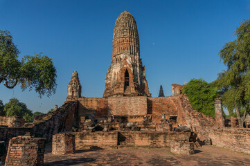 Ayutthaya Heritage Site, old ruins of Siam temples