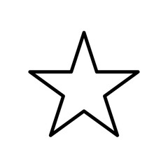 Star line icon