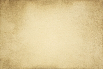 Aged texture of old vintage brown paper, can be use as abstract background, wallpaper, webpage, copy space for text.