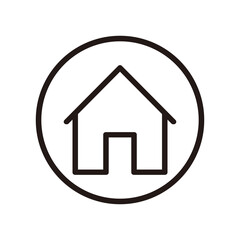 house icon vector illustration sign