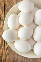 Farm fresh egg background material