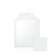 A bag of tea. Vector illustration