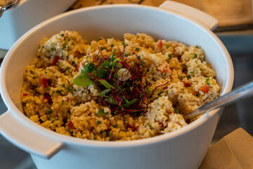 Fresh made Bulgur Salad 