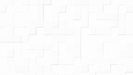 White cement and plaster square wall texture background. modern interior design.