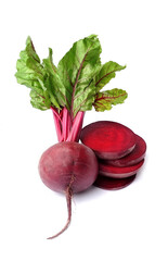 Whole beet root.