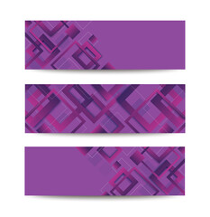 modern purple square gradient trendy template banner vector illustration EPS10