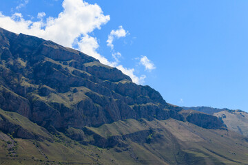 Fototapeta premium View on the Caucasian mountains in Georgia