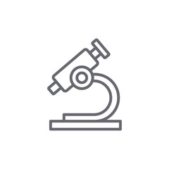 Microscope icon. Vector Illustration
