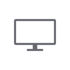 Monitor icon. Vector Illustration