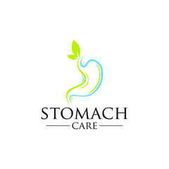 stomach care logo.  icon designs concept vector illustration