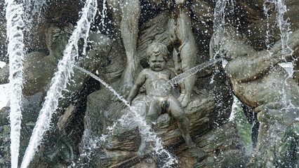 Neptunbrunnen in Berlin Nahaufnahmen © Jochen