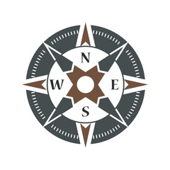 modern compass logo vector design illustration . symbol icon design and template