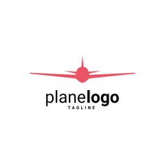 Airplane Logo Template Design Vector
