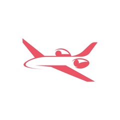 Airplane Logo Template Design Vector