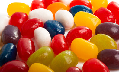 jelly beans isolated