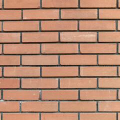 reddish brown new brick wall seamless pattern background