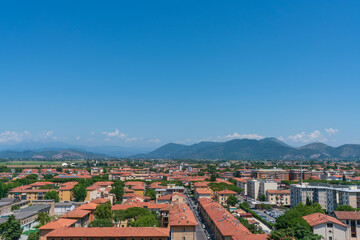 Obraz premium ピサの斜塔からの眺め