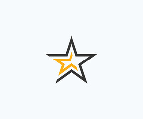 Star logo design template vector