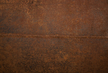 Grunge rusted metal texture, rust and oxidized metal background. Old metal iron panel