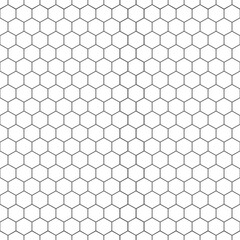 Honeycomb seamless pattern background.
