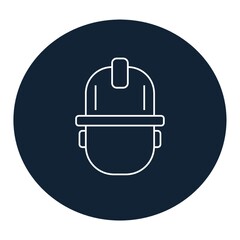 Construction worker icon