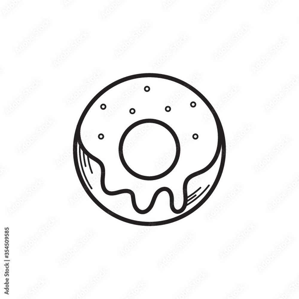 Canvas Prints doughnut